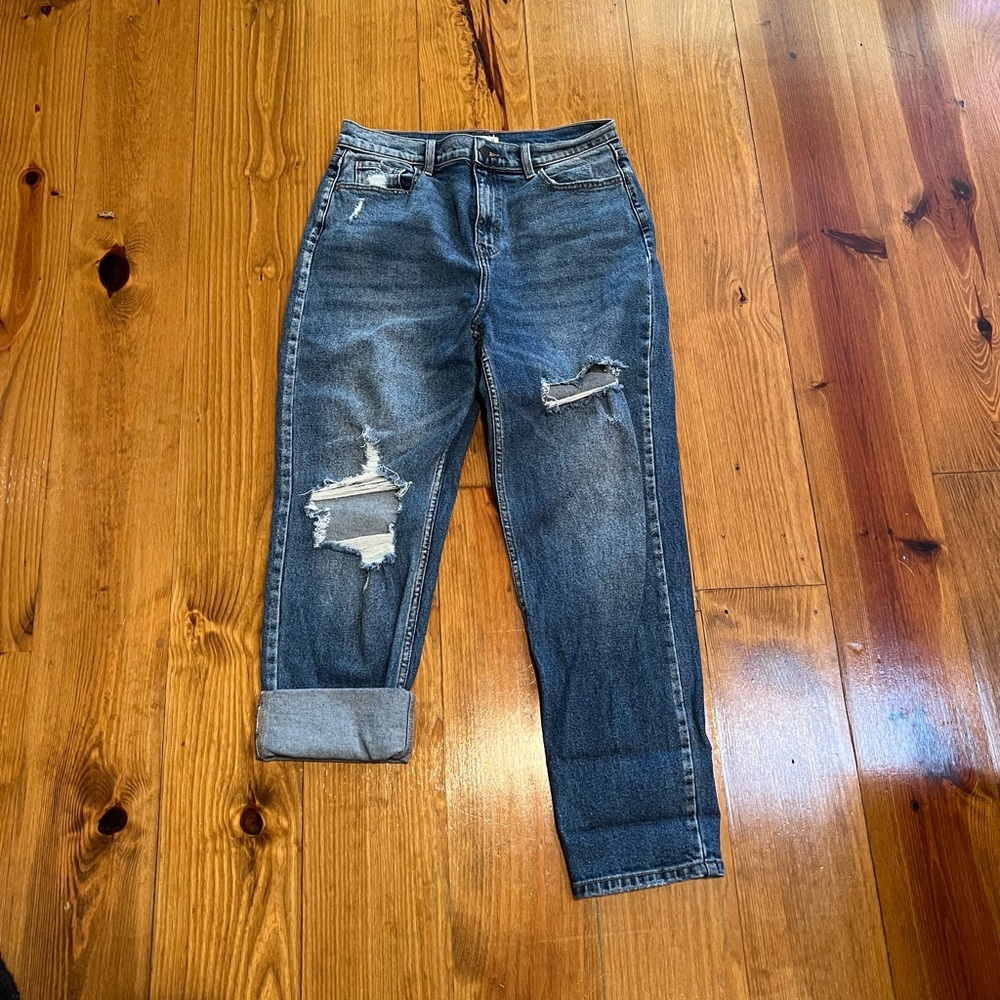 Cello womens high waist jeans boyfriend size 11 - size 10 waist sz 31” like new